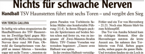 1. Mannschaft Damen