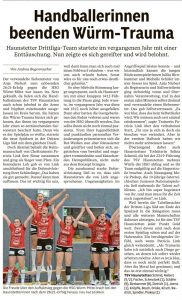 1. Mannschaft Damen