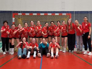 wB gewinnt im letzten Saisonspiel gegen HCD Gröbenzell 26:20 (12:6) weibliche B-Jugend